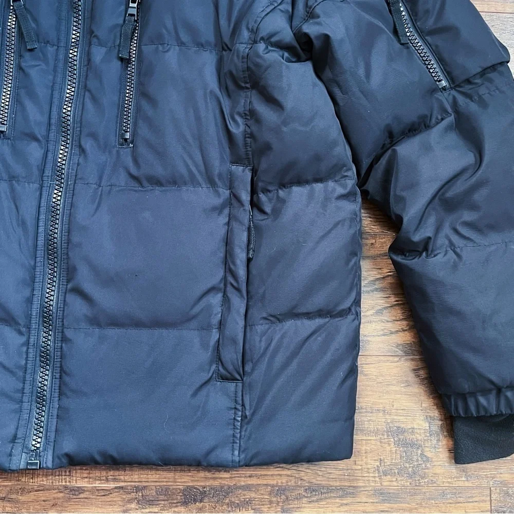 S13 • Sierra Parka Down Jacket quilted puffer black winter coat insulated